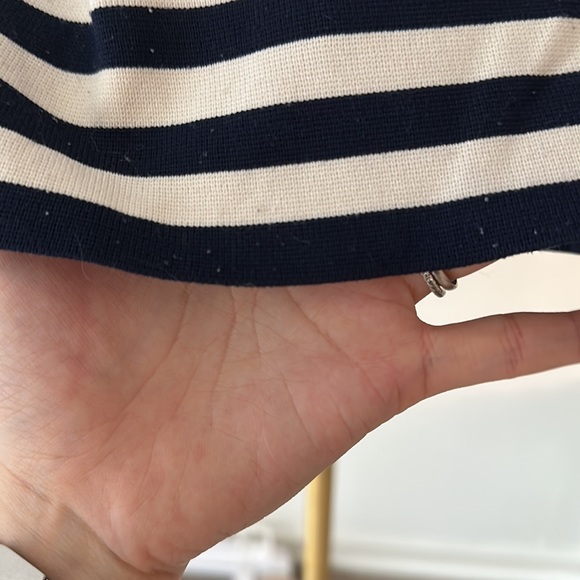 Zara navy stripped long sleeves tops - knit tops - Picture 4 of 4
